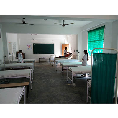 Ward with beds and treatment area